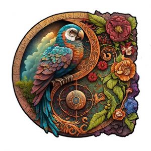 puzzle oiseau 3d